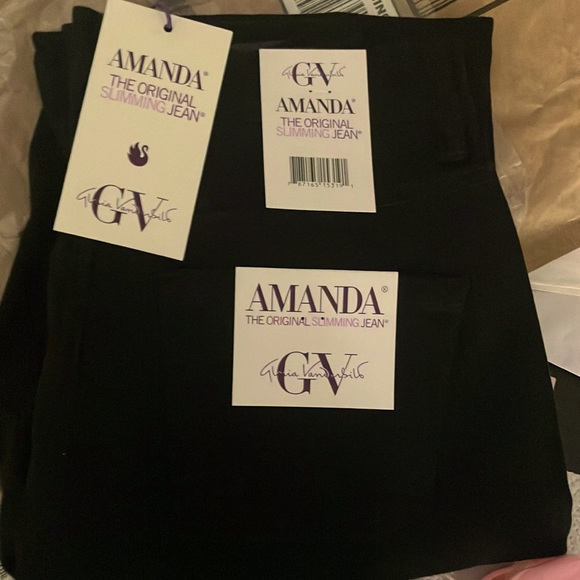 amanda Denim - Brand new with tags Black slim fitting jeans